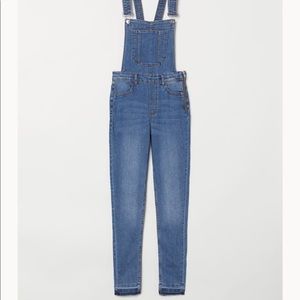 H&M denim overalls. New w/ tags
